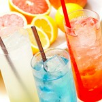 カシスソーダ/カシスオレンジ/カシスグレープ/カシスウーロン/カシストニック/
ピーチソーダ/ファジーネーブル/レゲエパンチ/ピーチトニック
ライチソーダ/ライチオレンジ/ライチグレープ/ライチトニック
