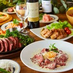 9品＋3時間飲み放題が付きで選べるメイン♪年度の打ち上げや決起会に！