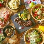 人気の2時間制食べ飲み放題コース！お料理とドリンク全140品！