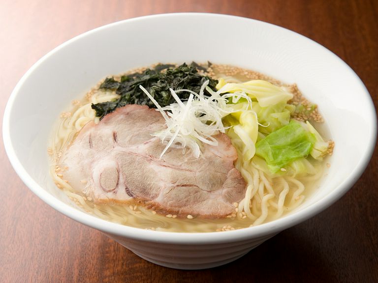 こちらも人気『鶏がら　塩らぁめん』