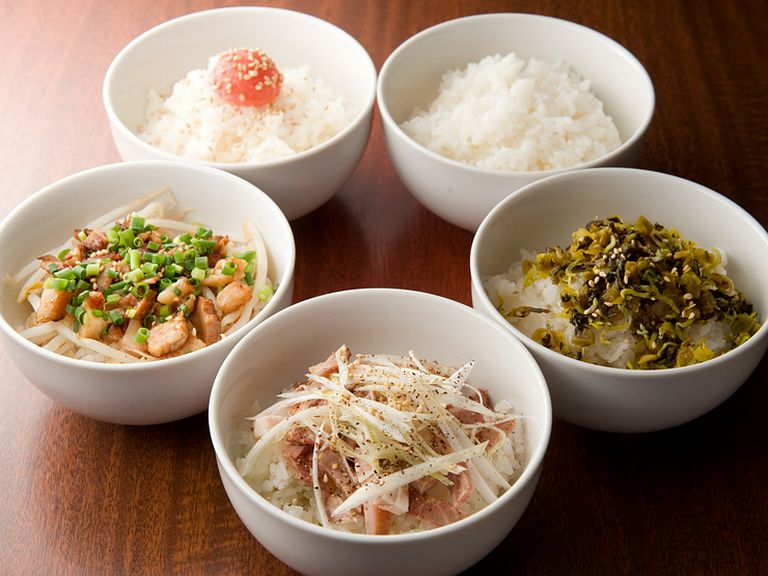 ご飯類がお昼はなんと50円！