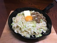 鉄板焼うどん