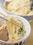 自家製たれをつけてどうぞ『特製太麺つけそば』