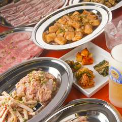 まずは「おまかせ」で。美味しいホルモンに出会えるコース