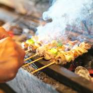 素材・たれ･炭にこだわりの絶品焼き鳥を