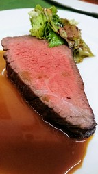 氷見和牛クリのロースト　マルサラソース