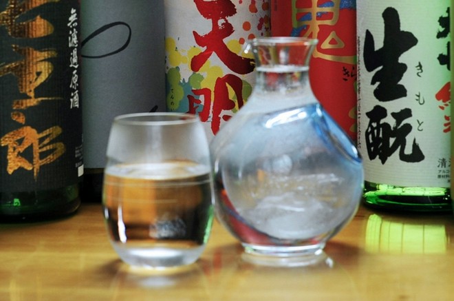 日本酒にこだわっている