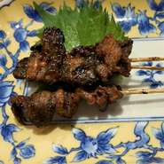 ドジョウを腹開きにしてたれ焼きしたものです。
