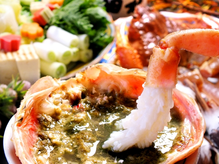 Crab shabu-shabu course