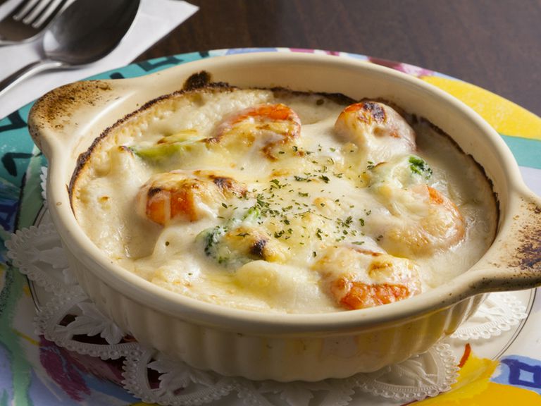 こだわり素材と手間が生み出す「ホワイトソース」