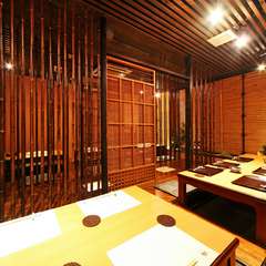 個室は8名様まで、お座敷は25名様までの宴会ができます