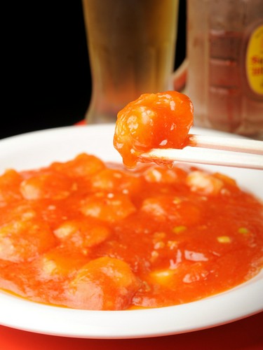 ピリ辛味が後を引く『海老のチリソース』