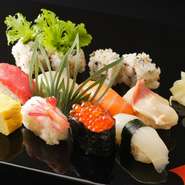 握り盛り合わせ　松