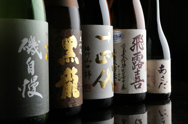 日本酒にこだわっている