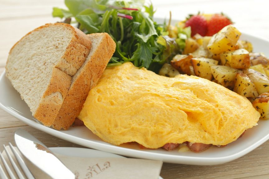 奥久慈の卵でつくるフワフワオムレツ