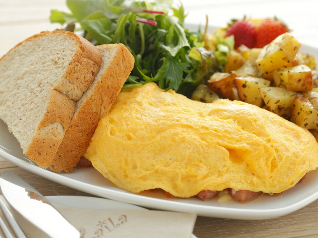 奥久慈の卵でつくるフワフワオムレツ