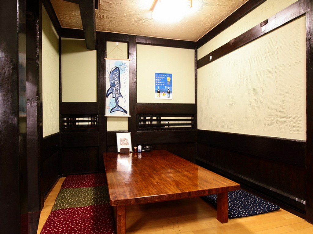 プライベート感覚で利用できる、ゆったりとした個室　