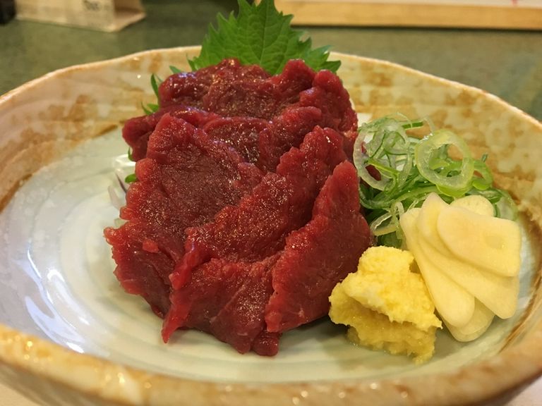 馬刺し(赤身)