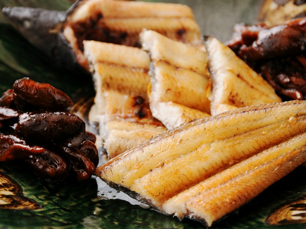 四万十ウナギの白焼き