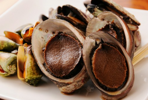 貝の盛り合わせ