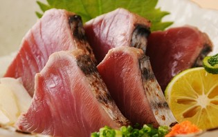 土佐湾の海の幸、四万十川の川の幸を使った、料理の数々。