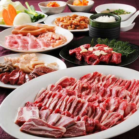 120分飲み放題がついた当店1番人気のコース料理です。