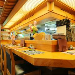 カウンターでしっぽりと