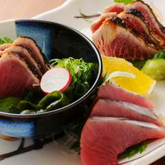 [初鰹の季節です]鰹三種盛り