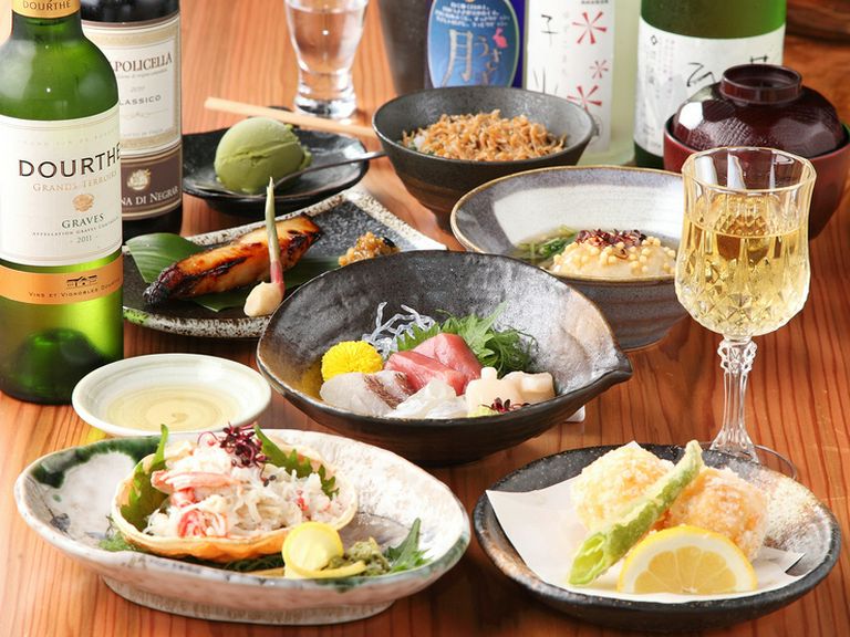 美味しい料理が盛りだくさん。お得な『5500円コース』