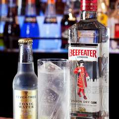 キナ入りトニックウォーター使用の『プレミアムジントニック』