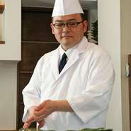 魚が大好きという店主。魚の目利きには自信あり