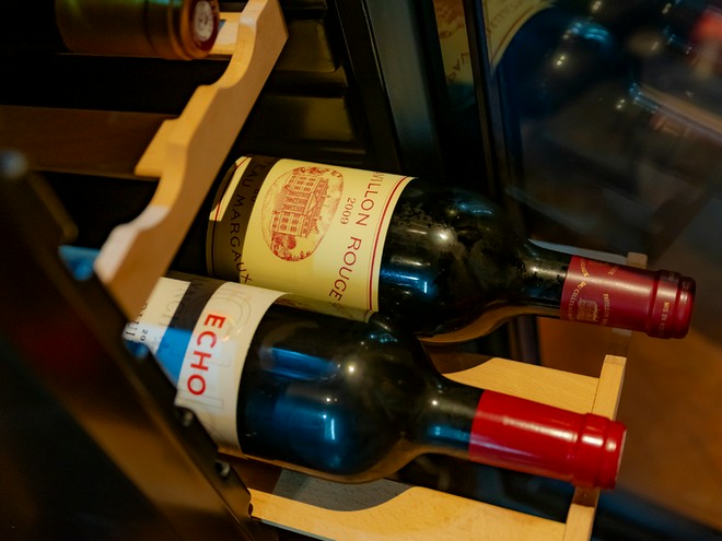 ワインにこだわっている