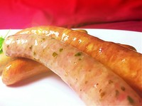 ビールに合うソーセージ4種の盛り合わせです。