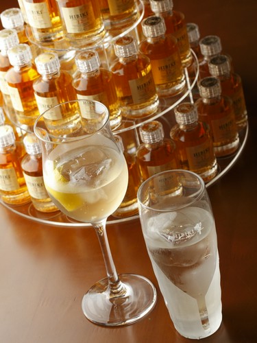 響12年の水割り・トルネード。香り高いまま飲みやすい一杯に。