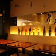 居酒屋でもなかなかお目にかかれない希少な地酒などにも出会える【あんぷく】。「焼酎」や「日本酒」が特に充実していますが、加えて、女性客からは「梅酒」や「ハイボール」も好評です。