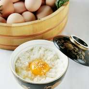 こだわりの卵かけ御飯