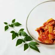 白菜キムチ／山芋