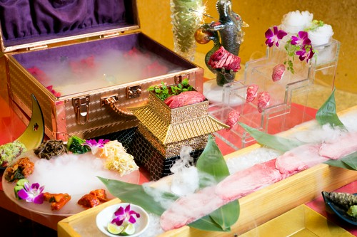 バラエティ豊かな演出が魅力的な料理の数々