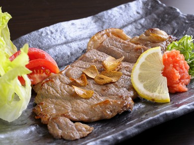 肉の旨みが存分に楽しめる『松阪牛のステーキ』