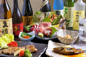 おいしい鮮魚料理とお酒を味わいながら、くつろぎのひとときを