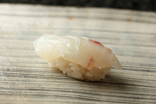 明石の鯛の昆布締め