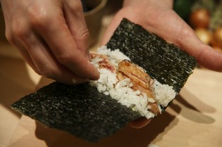 ここでしか味わえないオリジナル巻物『小野スペシャル』