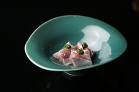 青ネギとシソがアクセント！　『鹿児島県出水産のアジ』