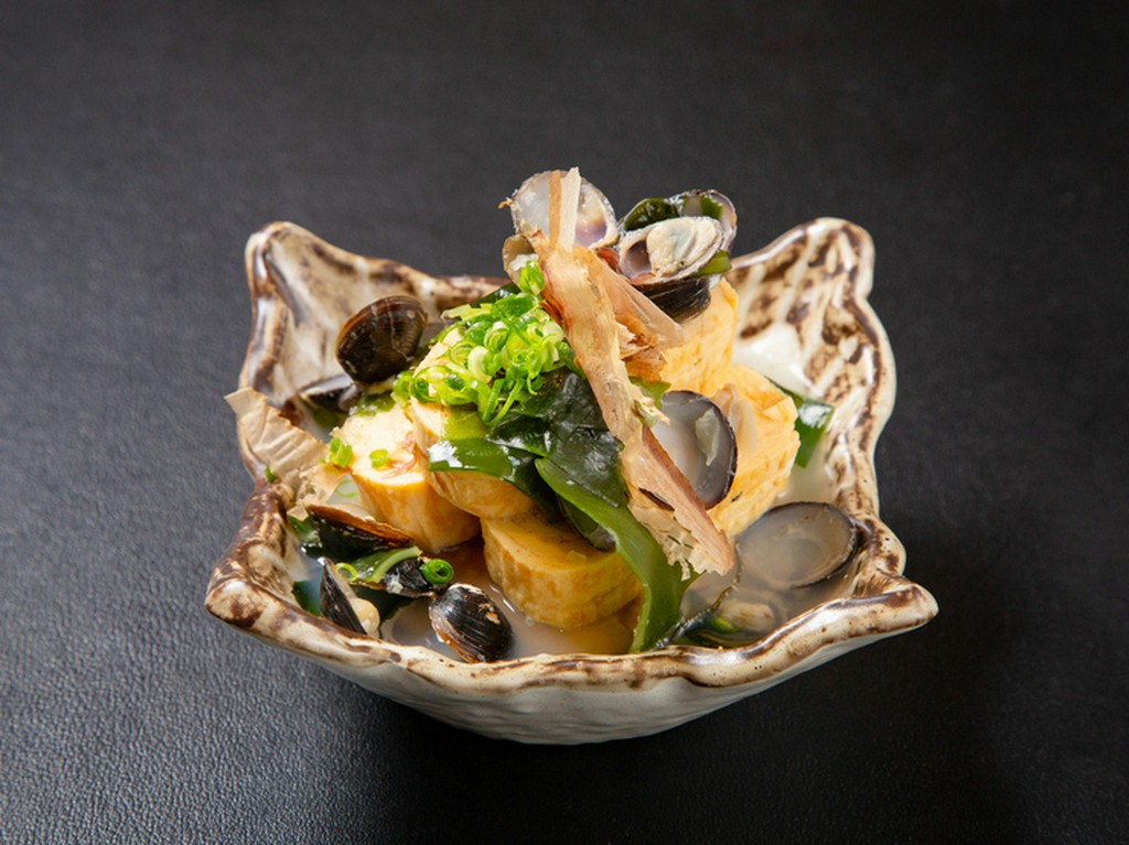 しじみ出汁たっぷり出汁巻玉子