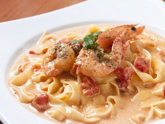 渡り蟹のトマトクリーム