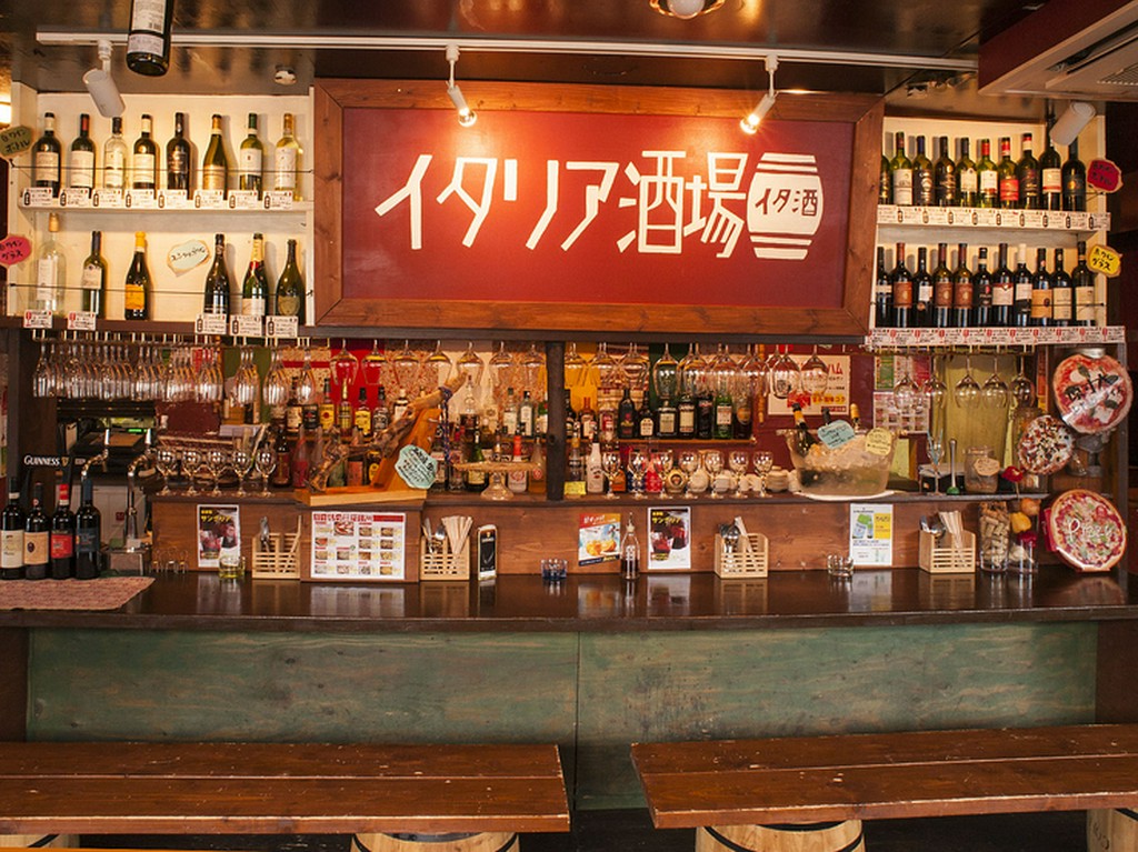 居心地のよさが魅力的なイタリアンバール