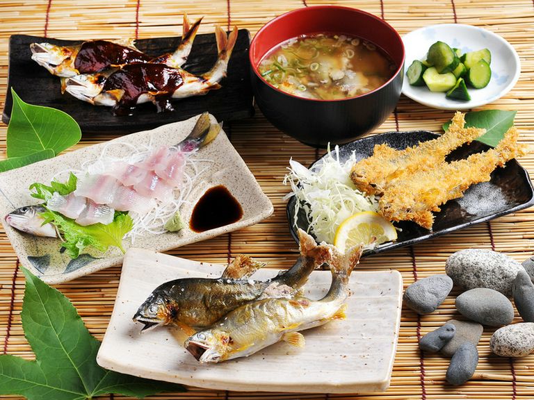 旬の鮎を食べ尽くし。清らかな清流で育まれた味わいを堪能