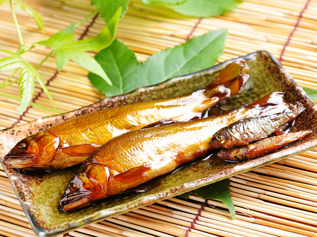 懐かしい美味しさ『鮎甘露煮』（子持ち一匹／子持ち以外二匹）