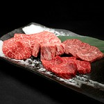 カルビ / ロース / ハラミ / ヒレ / 中落カルビ
(2～3人前)