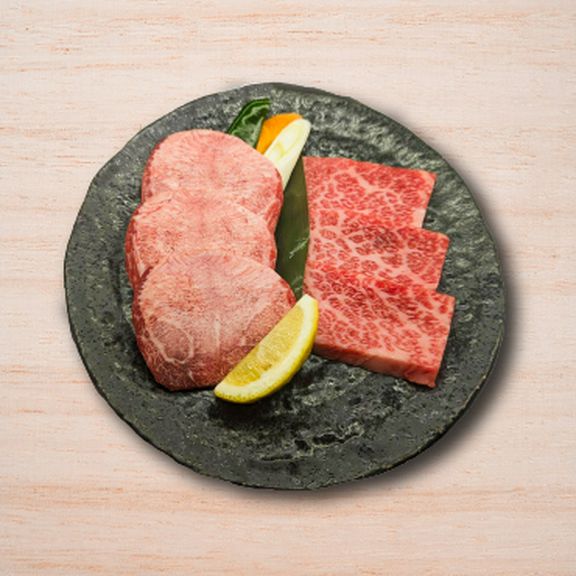 和牛タン塩&黒毛和牛特選カルビランチ